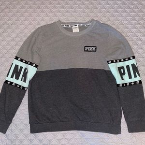PINK by Victoria’s Secret grey sweatshirt
